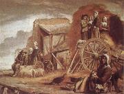 Louis Le Nain The Cart or Return from Haymaking oil painting